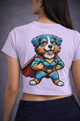 Crop Tee – “Dogmen Printed”