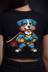 Crop Tee – “Dogmen Printed”