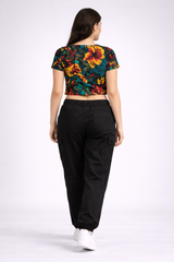 AOP Crop Top