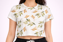 AOP Crop Top – Printed Design