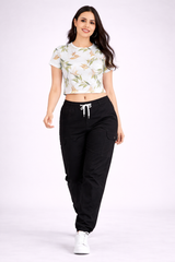 AOP Crop Top – Printed Design