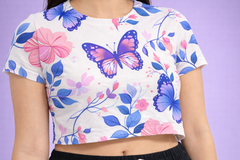 AOP Crop Top