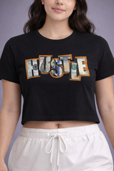Hustle Printing - Crop Tee