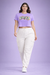 Hustle Printing - Crop Tee