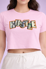 Hustle Printing - Crop Tee