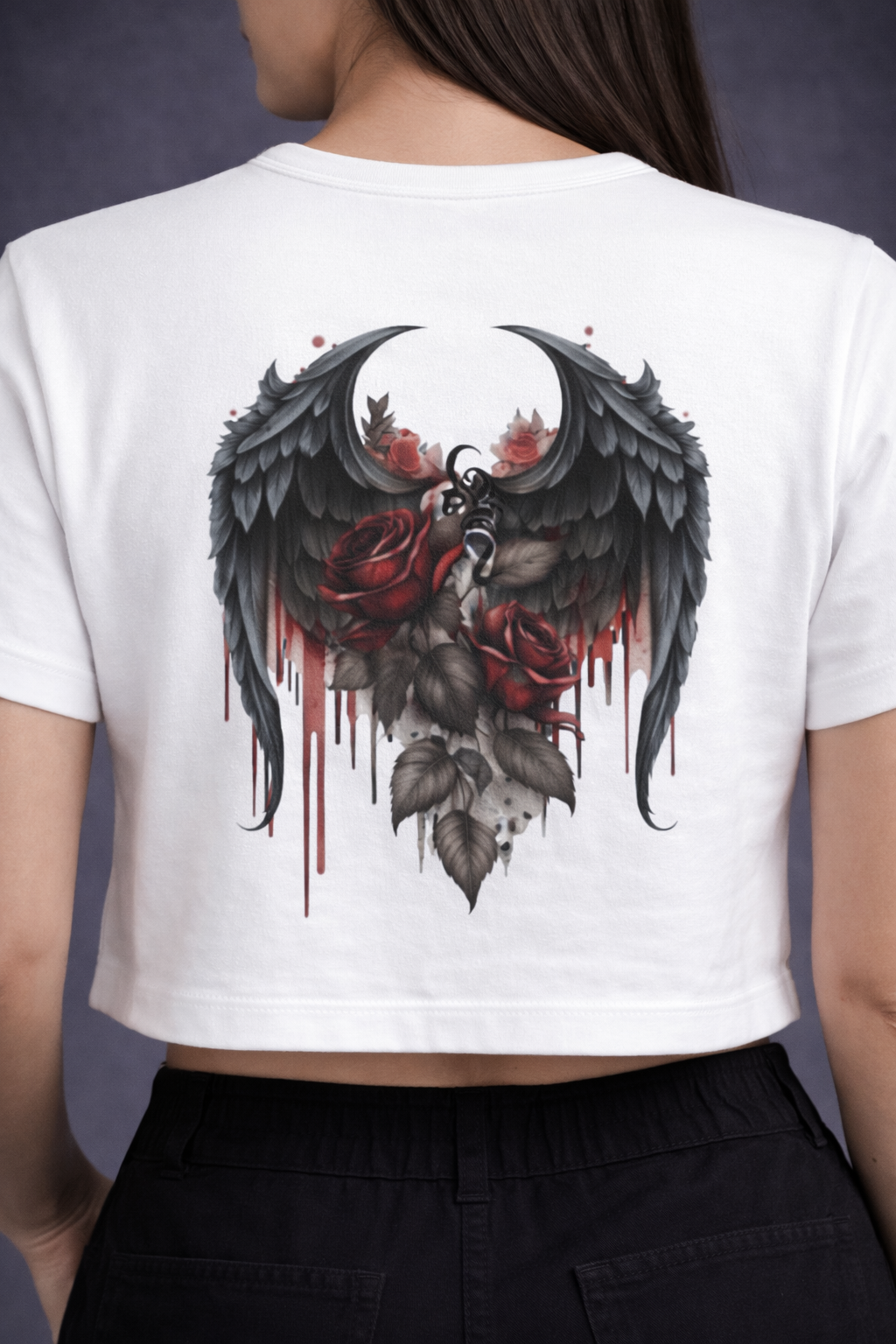 Crop Tee – "Premium Design"