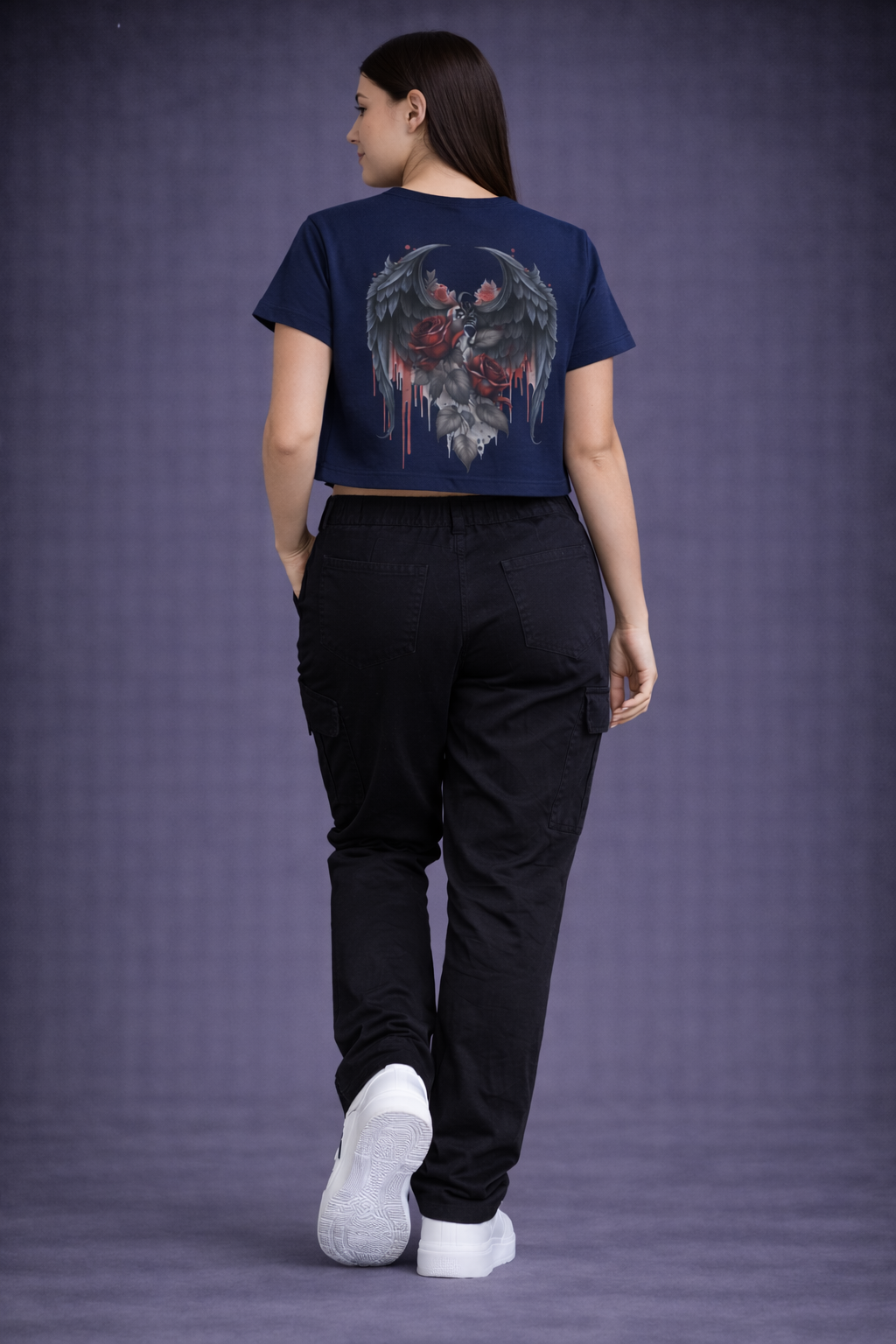 Crop Tee – "Premium Design"