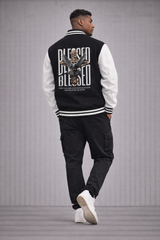 " Blessed - Printed " Unisex Varsity Jacket