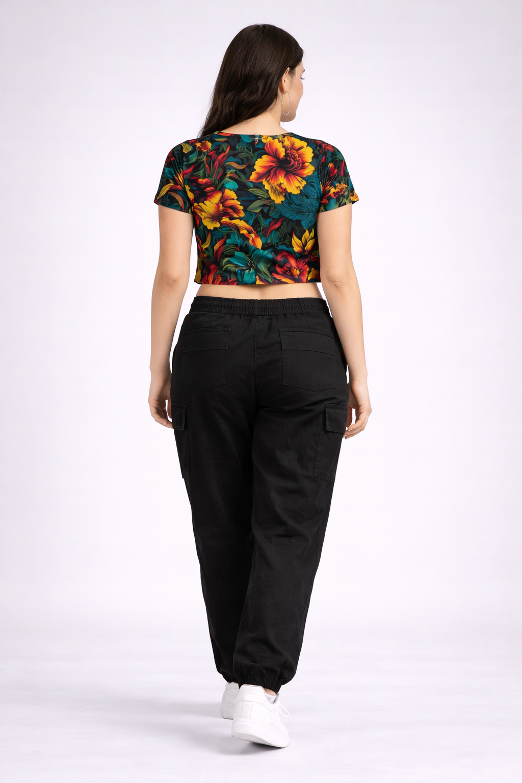 AOP Crop Top
