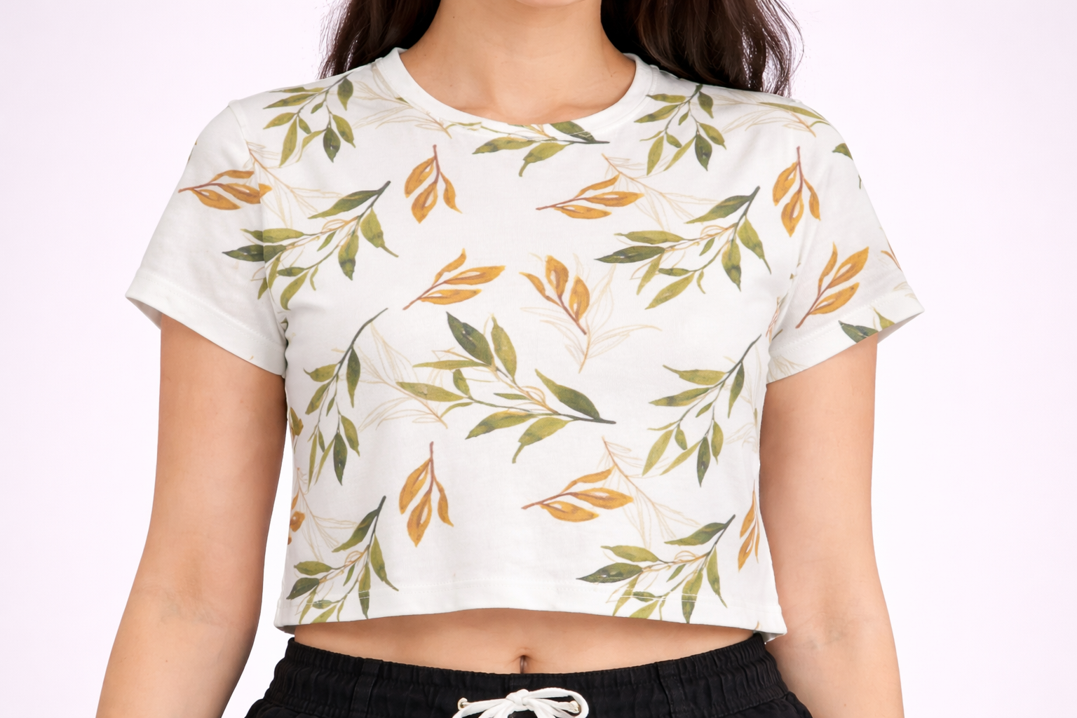 AOP Crop Top – Printed Design