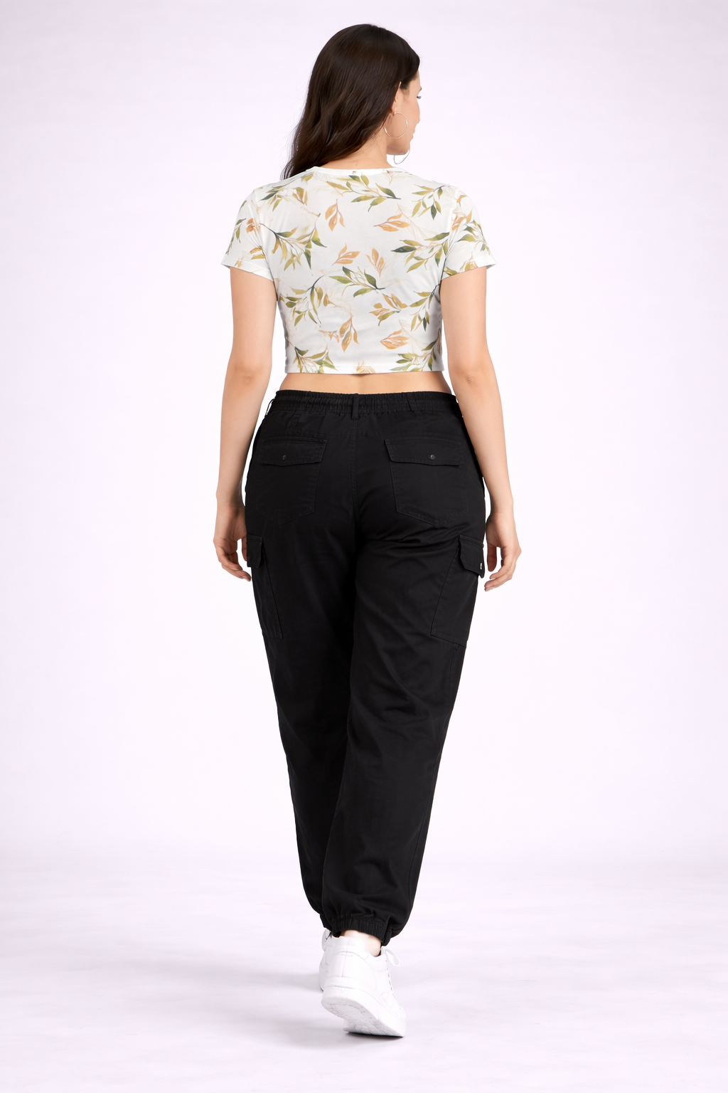 AOP Crop Top – Printed Design
