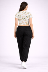 AOP Crop Top – Printed Design