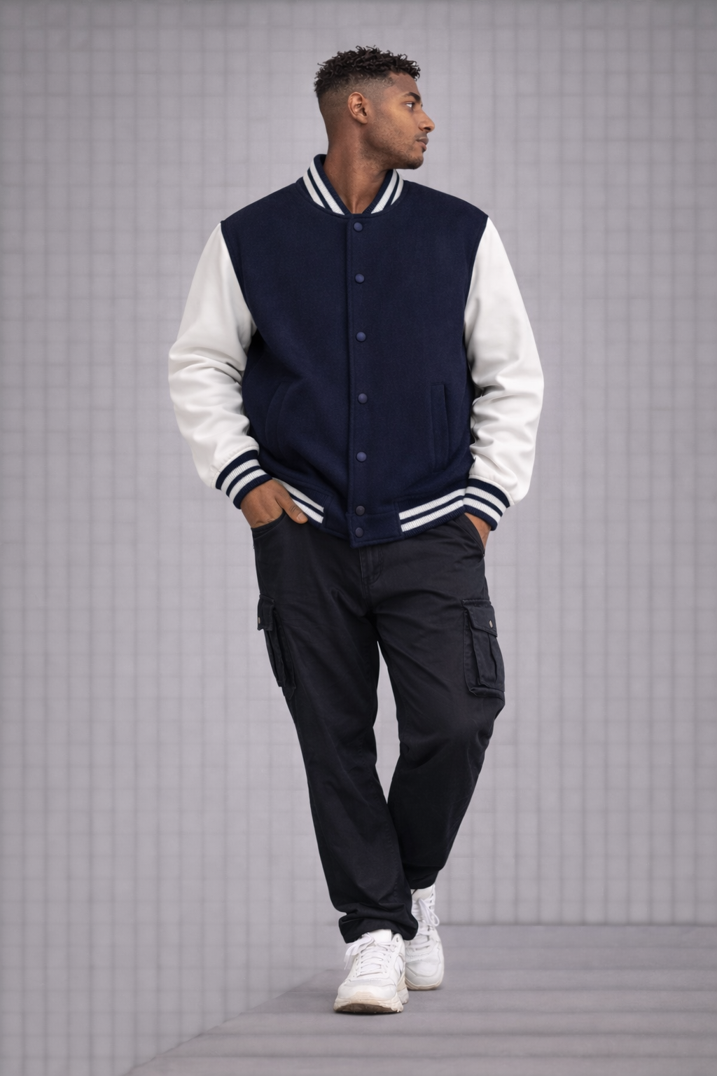 " Blessed - Printed " Unisex Varsity Jacket