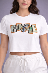 Hustle Printing - Crop Tee